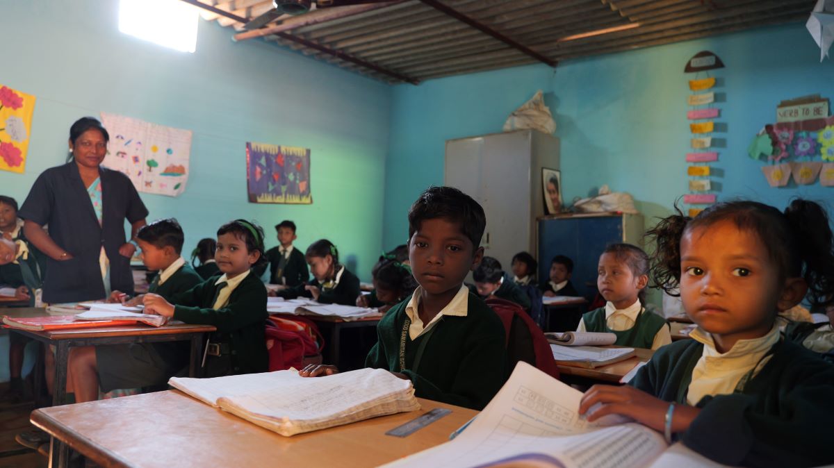 Good Samaritan School classroom